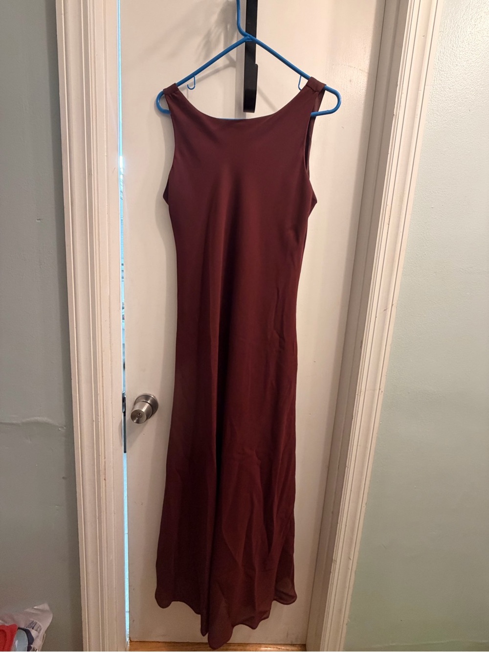 Alyn Paige Sleeveless Maxi Dress in Wine